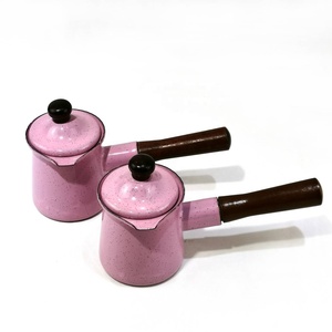 ชุดกาแฟเคลือบสไตล์หรูหรา,ชุดถ้วยกาแฟตุรกีที่อุ่นกาแฟ - Product Image 1
