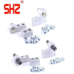 Paquete de Accesorios MXQ/HLQ/HLS/MXS, Bloque de Límite del Cilindro Deslizante, Soporte de Amortiguación, Accesorios a As at BS BT B - Product Image 2