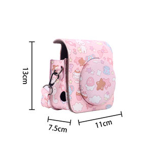 Venta al por mayor bolsa de cuero PU bolsa de cámara instantánea para <span class=keywords><strong>Fujifilm</strong></span> <span class=keywords><strong>instax</strong></span> <span class=keywords><strong>mini</strong></span> <span class=keywords><strong>90</strong></span> - Product Image 6
