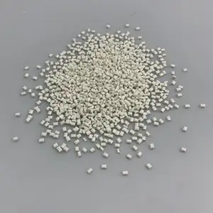 Factory Price Wear Resistant Modified PC Fluorine Reinforced Plastic High Friction Coefficient White Raw Material Particles