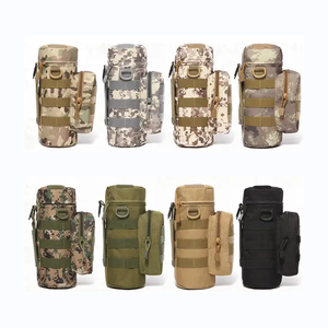 กระเป๋าใส่ขวดน้ำแบบ Molle สำหรับกิจกรรมกลางแจ้ง l กระเป๋าคาดเอว/สะพายไหล่ สำหรับผู้ที่ชื่นชอบการปีนเขา ตั้งแคมป์ และเดินป่า - Product Image 1