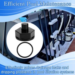 ฝาครอบท่อระบายน้ำกรองสระว่ายน้ำพร้อมปะเก็นซีล 602-5321-5320 สำหรับสระว่ายน้ำเป่าลมวัสดุ ABS - Product Image 2