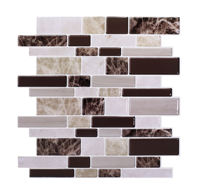 Giả Gạch Gốm Ý Tưởng Thiết Kế Trang Trí Tường Peel Và Stick Vinyl <span class=keywords><strong>Tile</strong></span> Cho Nhà Bếp Makeover & Trang Trí Nhà - Product Image 1