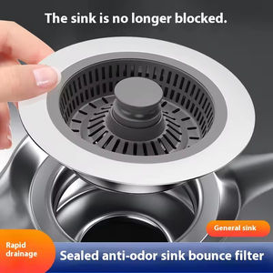 ตะแกรงกรองเศษอาหารแบบใช้แล้วทิ้งสำหรับอ่างล้างจานและท่อระบายน้ำในห้องน้ำ สำหรับผัก ห้องน้ำ อุปกรณ์ครัวและห้องน้ำ - Product Image 3