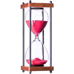 <span class=keywords><strong>Sablier</strong></span> miunute pour décoration de maison, 15 minutes, 30 minutes, 60 minutes, cadeau de mariage - Product Image 1