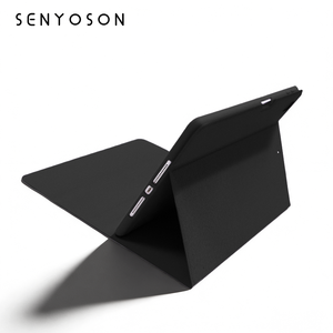 เคสซิลิโคนแบบพลิกปิดอัตโนมัติสำหรับ <span class=keywords><strong>iPad</strong></span> 9.7 นิ้ว และ Air <span class=keywords><strong>4</strong></span>/5 10.9 นิ้ว พร้อมดีไซน์สามมิติ - Product Image 1