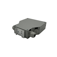 Caja de terminales de fibra óptica tipo riel metálico DIN, panel de conexiones ópticas FTTH, caja de empalme de fibra óptica, caja de fibra para montaje en rack