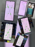 Écran de remplacement OLED LCD avec cadre pour Samsung Galaxy S10 S20 S21 S22 S23 S24 Plus S25 Ultra Edge