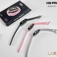 Montre connectée H9promax grand écran, écran tactile TFT en plastique magnétique, design unisexe, télécommande, appel BT, jeu, Android