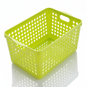 Cesto portaoggetti profondo verde Inomata - Product Image 1