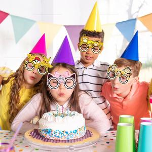 Gafas creativas de moda con dibujos animados, gafas de fiesta divertidas de papel, regalos de fiesta divertidos, Poke <span class=keywords><strong>Mon</strong></span>, Pikachu, Squirtle, Jigglypuff - Product Image 3