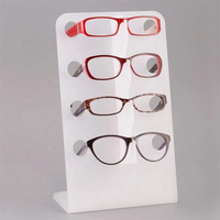 Support de lunettes de bureau transparent porte-lunettes présentoir de lunettes de soleil en acrylique