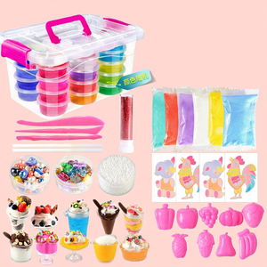 Kit de Slime Unisex Mairun China para Niños de 5+ Años, Juguete de Slime Esponjoso para Hacer Manualidades con Empaque y Logotipo Personalizables - Product Image 1