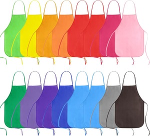 Tablier non tissé pour enfants, plusieurs couleurs, pour projets d'art, de peinture, d'artisanat et de nettoyage - Vente en gros - Product Image 1