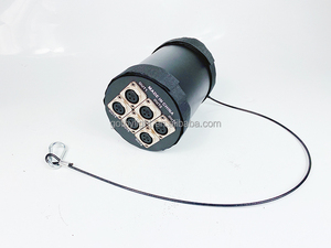 Divisor DMX Amplificador de señal de 6 vías Distribuidor de señal de luz de escenario Powercon a través de tamaño <span class=keywords><strong>mini</strong></span> - Product Image 5