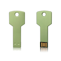 Real Estate Business Gift 4GB 8GB 16GB 32GB Cle Usb Memory Stick Disk on Key Pendrive House Metal Key Shape Usb Flash Pen Drive