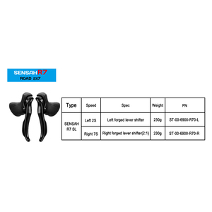 Palanca de Cambios para Bicicleta de <span class=keywords><strong>Carretera</strong></span> SENSAH R7, 2x7 Velocidades, Grupo de Desviadores para <span class=keywords><strong>SHIMANO</strong></span> - Product Image 6
