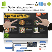 Layar BOE 21.5'' 1920x1080 HR215WU1-120 LVDS 30pin IPS Full HD LCD 21.5 Inci Modul LCD