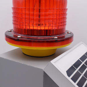 Luce solare a LED DK per aviazione, luce di segnalazione ostacoli aeroportuali personalizzata con pannello solare - Product Image 5