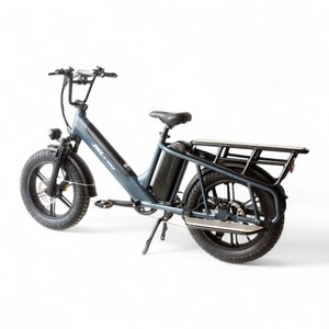Chinois transportant 50 km/h longue queue double batteries E Bike Cargo gros pneus vélo cargo électrique - Product Image 3