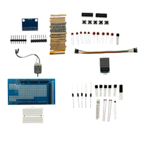 Kit de Aprendizaje de Electrónica OKY1019-2 con Tutorial de Codificación en Placa para Principiantes e Ingenieros