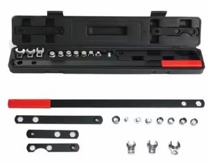 16pcs idler ròng rọc có thể điều chỉnh cờ lê thiết lập với mở rộng Bar - Belt tensioner công cụ loại bỏ cho sửa chữa tự động - Product Image 5