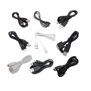 כבל מטען נתונים USB OEM עבור נינטנדו DSI/DSL/GBA/GBC/GBA SP חוטי כבל טעינה מהירה עבור כבלי משחקי PS5/PS4/PS3/PSP/WII U