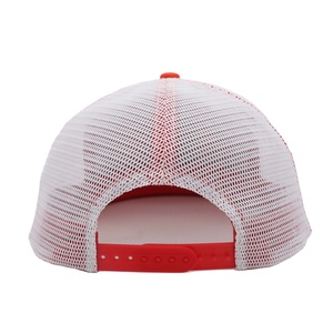 Casquette personnalisée modèle classique Snapback, casquette trucker tendance bicolore, casquette à visière plate en maille - Product Image 3