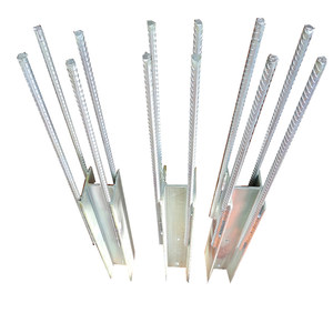 Poste de Acero Galvanizado en Caliente Q235, Tipo H/C, para Muros de Contención con Base de Hormigón - Product Image 3