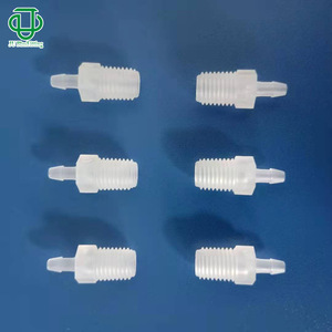 ข้อต่อตรงแบบเกลียวนอก JU Collection PP พลาสติก ขนาด 1/16-27NPT สำหรับสายยางขนาด 10 มม. - Product Image 2