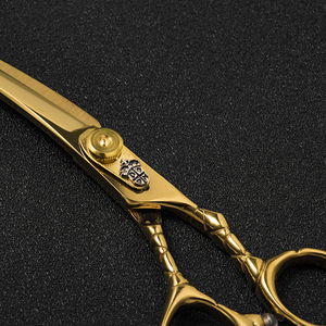 새로운 도착 2023 개 미용 이발사 용품 전단 미용사 헤어 커팅 가위 세트 애완 동물 가위 키트 - Product Image 3