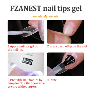 Pegamento para <span class=keywords><strong>Uñas</strong></span> FZANEST, Gel Transparente para Extensión de <span class=keywords><strong>Uñas</strong></span>, Pegamento Suave para <span class=keywords><strong>Uñas</strong></span>, Esmaltes <span class=keywords><strong>Semipermanentes</strong></span> al por Mayor - Product Image 6