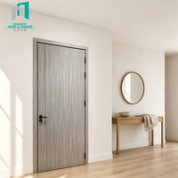High Performance Timber Interior Door Custom Panel Design for Commercial Building Indoor Renovation Demand