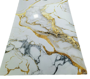 Panel <span class=keywords><strong>de</strong></span> PVC <span class=keywords><strong>de</strong></span> 3 mm con Aspecto <span class=keywords><strong>de</strong></span> Mármol para Baño y Cuarto Húmedo - Product Image 5