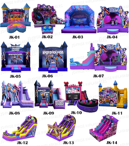 Castello Gonfiabile K-Pop Demon Hunters, Piccolo Castello Rimbalzante per Bambini in Offerta - Product Image 6