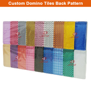 JAYI – ensemble de jeu de dominos en acrylique <span class=keywords><strong>personnalisé</strong></span>, dominos Lucite - Product Image 4