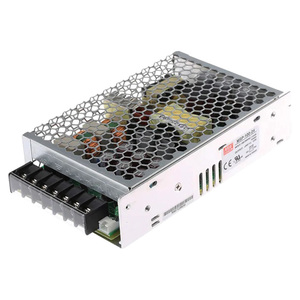 Industrial <b>Power</b> Supply 100-240V AC to 24V DC 4.5A 18x12x5.5 Inch Metal Enclosure With Cooling <b>Mesh</b> - Product Image 1