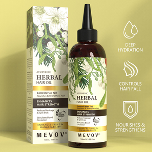 Olio Naturale Ayurvedico per <span class=keywords><strong>Capelli</strong></span>: Controlla la <span class=keywords><strong>Caduta</strong></span>, Nutre, Rafforza, Riduce la Rottura e le Doppie Punte, Migliora la Lucentezza - Product Image 3