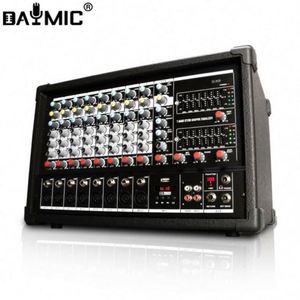 Consola Mezcladora Digital OEM de 6, 8, 10 y 12 Canales, Sonido Profesional con Amplificador de Potencia para DJ, Hogar, KTV y Espectáculos - Product Image 5