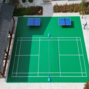 Azulejos holesales de PP desmontables y coloridos, suelo entrelazado para deportes al aire libre - Product Image 4