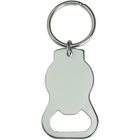 Porte-clés ouvre-bouteille personnalisé avec sublimation en métal avec logo personnalisé Vente en gros Ouvre-bouteille en métal Porte-clés