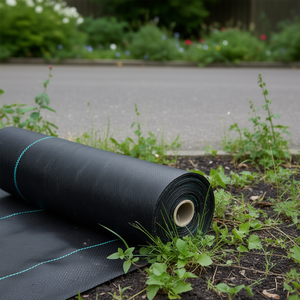 Malla Geotextil Tejida de Alta Resistencia 5 pies x 250 pies, Malla de Jardín para Bloquear Malezas, Tela para Entradas de Vehículos de Alta Permeabilidad - Product Image 2