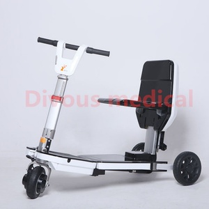 Scooter Eléctrico Plegable de 3 Ruedas, Ligero, para Adultos, Permite Llevarlo en Avión, Triciclo Eléctrico - Product Image 6