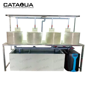 CATAQUA Shelf Type Recirculating Aquaculture System Hatchery Full Automatic Mini Artemia Hatchery