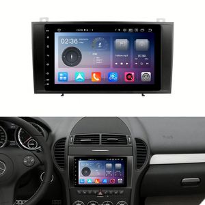 Autoradio Mercedes-Benz Classe SLK pour joueur avec GPS DSP OBD2 RGB-Android Auto Amplificateur multimédia Audio haute résolution 2DIN 2004-2009 - Product Image 1