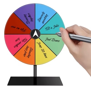 Roue Prix Spinnings Jeu Fortune Party Turn Plate Wall Carnival Raffle The Draw Tabletop Lottery Machine Winner Fun Turntable - Product Image 6