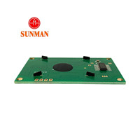 Sunman SMS0401 Código de Segmentos de 4 Dígitos con Punto Decimal, Puerto Serie de Dos Cables, 2.7-5.5V, Bajo Consumo de Energía, Transflectivo Personalizable