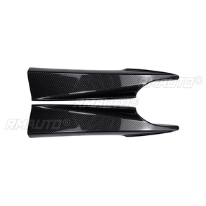 ลิ้นกันชนหน้าสีดำเงา สปอยเลอร์ ดิฟฟิวเซอร์ ชุดแต่งสำหรับ BMW ซีรีส์ 3 GT F34 320i 325i M Sport ปี 2014-2019 - Product Image 3
