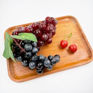 Acacia Wood Solid Wood <b>Tray</b> Rectangular Unfinished Decorative Serving <b>Tray</b> For Home Coffee Table <b>Snack</b> Storage - Product Image 1