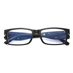 Wholesale China Cheap Led Reading Glasses Anti Blue Light Reading Glasses with Led Lights